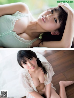 A woman in a white shirt posing for a picture.